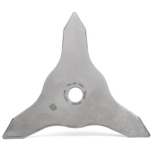 Lâmina Faca 3 Pontas 300mm-3 Furo 1 Polegada Roçadeira Husqvarna Original