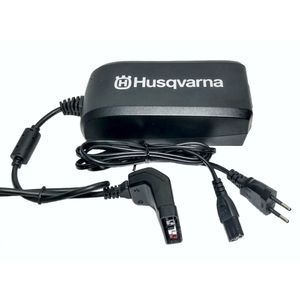Carregador Bateria Carga Rápida QC80 Husqvarna 100 Watts Bivolt 110/220V Original