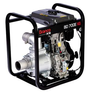 Motobomba à Diesel Branco BD700 XS 4 Polegadas Partida Manual 10,6CV