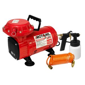 Compressor Ar JETMIL-S Hobby 2,3PCM 65L/min Bivolt