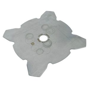 Lâmina Faca 4 Pontas Roçadeira Husqvarna Furo 1" 128r 129r 322R 323r 255-1 Original