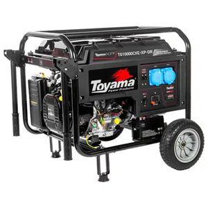 Gerador à Gasolina Toyama TG10000CXE-XP-DR Partida Elétrica 9KVA 459CC 115/230V