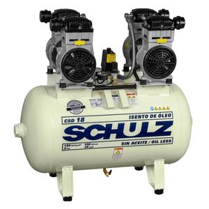 Compressor de Ar Odontológico Schulz CSD18/100 18PCM 100LT 3HP 220V