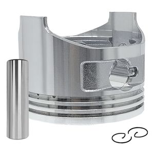 Pistão Completo 77mm Para Motores 4 Tempos 9Hp Supreme Parts